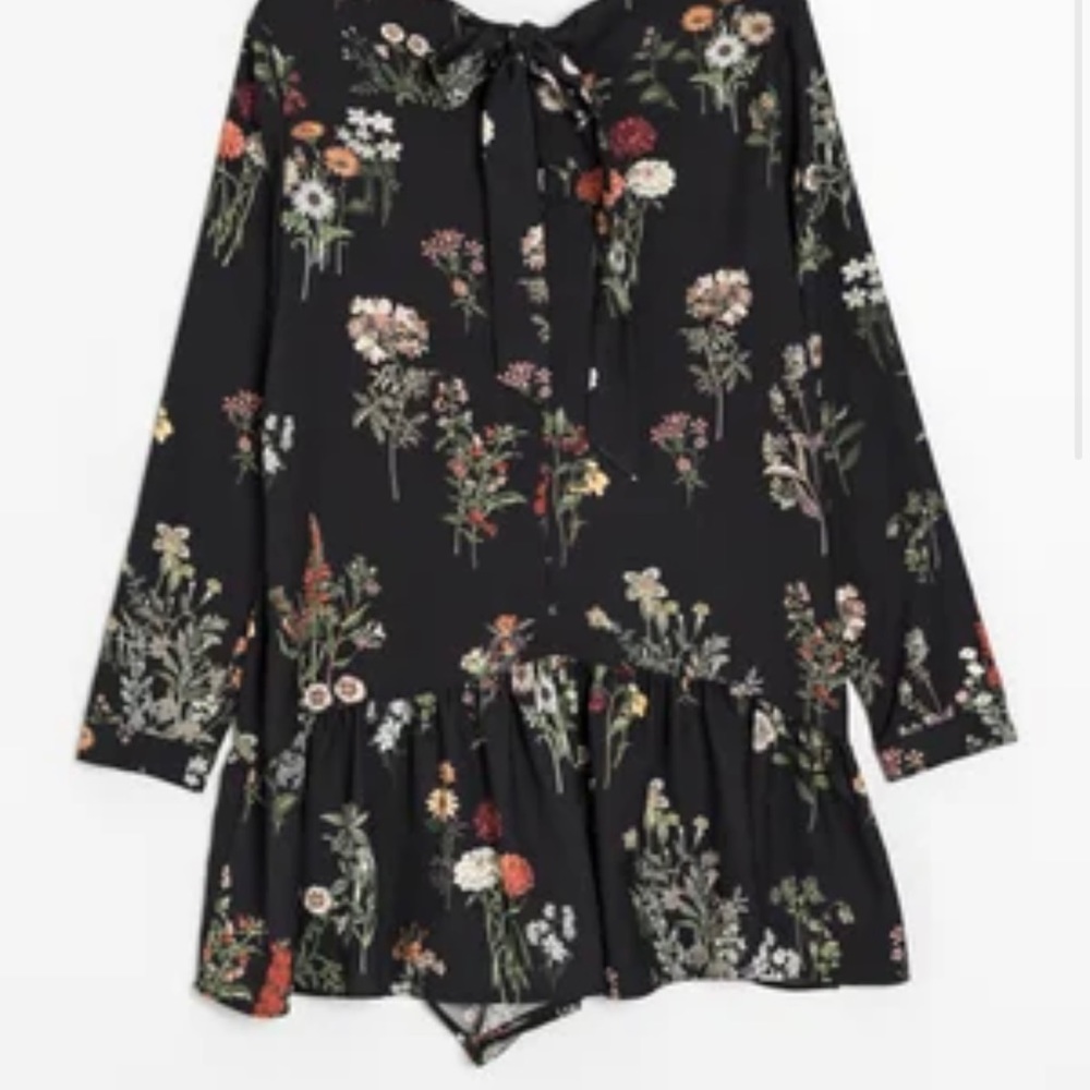 Zara Floral Playsuit
